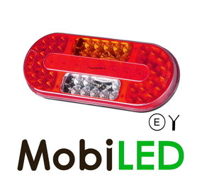 Rear light oval Right