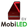 Rear light 5 functions with reflector triangle Left E-mark Rear light 5 functions with reflector triangle Left E-mark