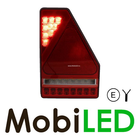 Rear light 5 functions with reflector triangle Right E-mark Rear light 5 functions with reflector triangle Right E-mark