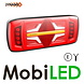 Dynamisch NEON achterlicht 5 functies universeel E-keur Dynamisch NEON achterlicht 5 functies universeel E-keur