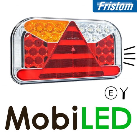 Fristom Achterlicht 3 functies kenteken links kabel Fristom Achterlicht 3 functies kenteken links kabel