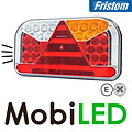 Fristom Rear light 4 functions (reverse) license plate right bayonet