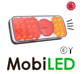 WAS Achterlicht 3 functies met kentekenverlichting WAS Achterlicht 3 functies met kentekenverlichting
