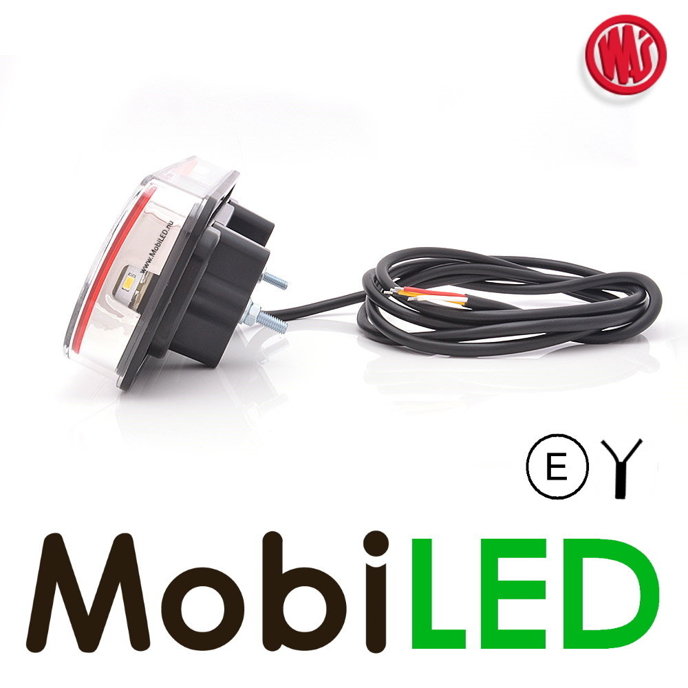 WAS Feu arrière 3 fonctions avec éclairage de plaque