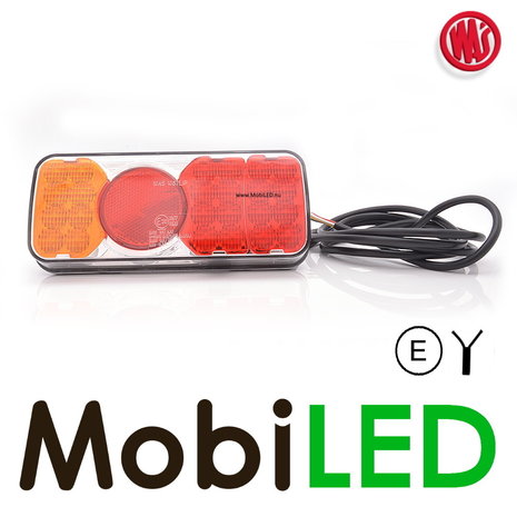 WAS Rear light 3 functions with license plate light WAS Rear light 3 functions with license plate light