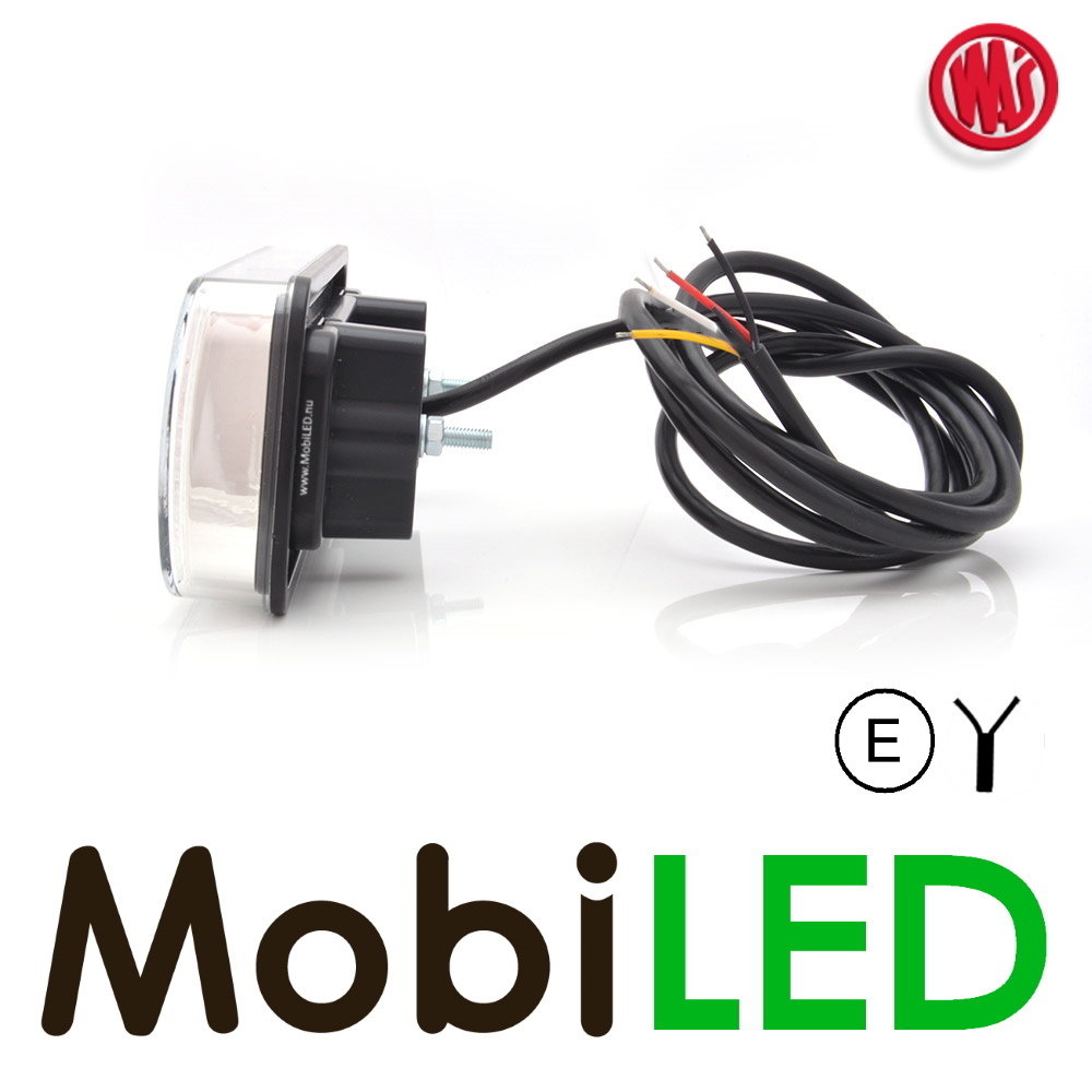 WAS Rear light 3 functions white lens WAS Rear light 3 functions white lens