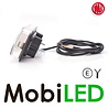 WAS WAS Achterlicht 3 functies witte lens met kentekenverlichting E-keur WAS WAS Achterlicht 3 functies witte lens met kentekenverlichting E-keur
