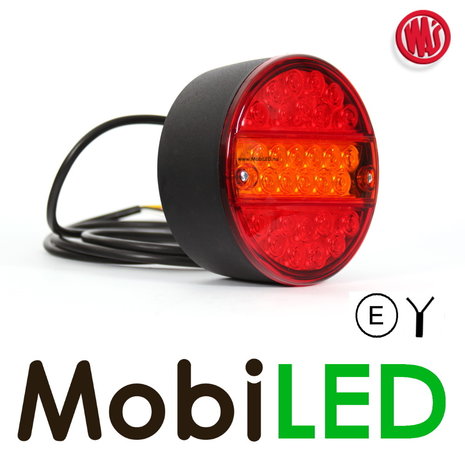 WAS Achterlicht hamburger dik 2 meter kabel