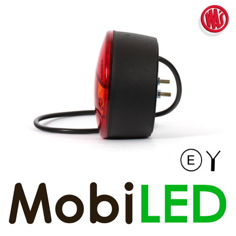 WAS Achterlicht hamburger dik 2 meter kabel