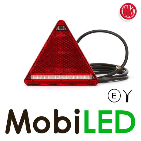 WAS Triangular rear light left license plate light WAS Triangular rear light left license plate light