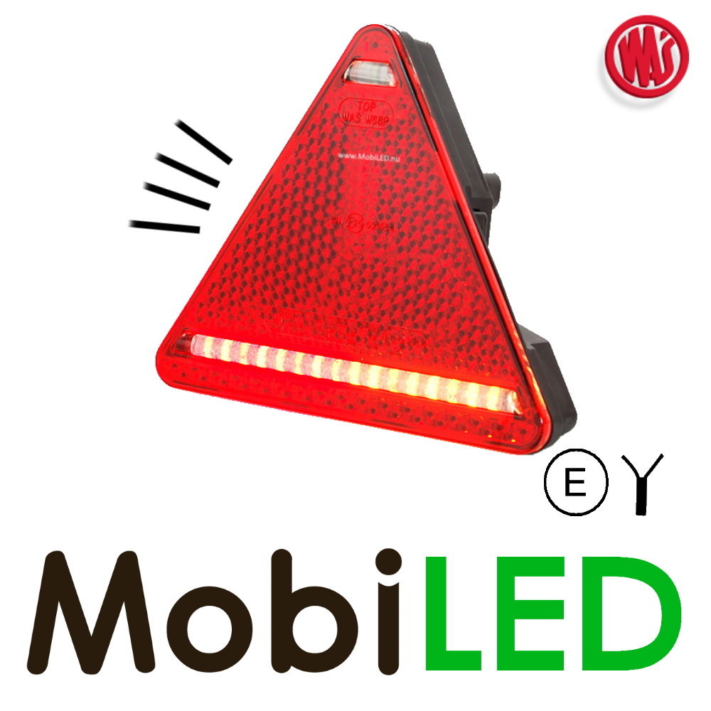 WAS Triangular rear light right license plate light WAS Triangular rear light right license plate light