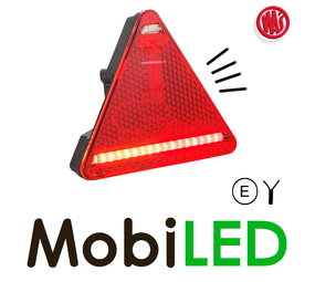 WAS Triangular rear light left license plate light