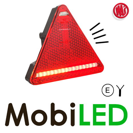 WAS Triangular rear light left license plate light WAS Triangular rear light left license plate light