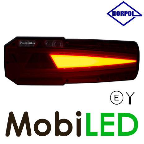 HORPOL Achterlicht 5 functies met reflector links E-keur HORPOL Achterlicht 5 functies met reflector links E-keur