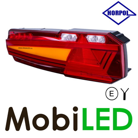 HORPOL Rear light 5 functions with reflector right E-mark