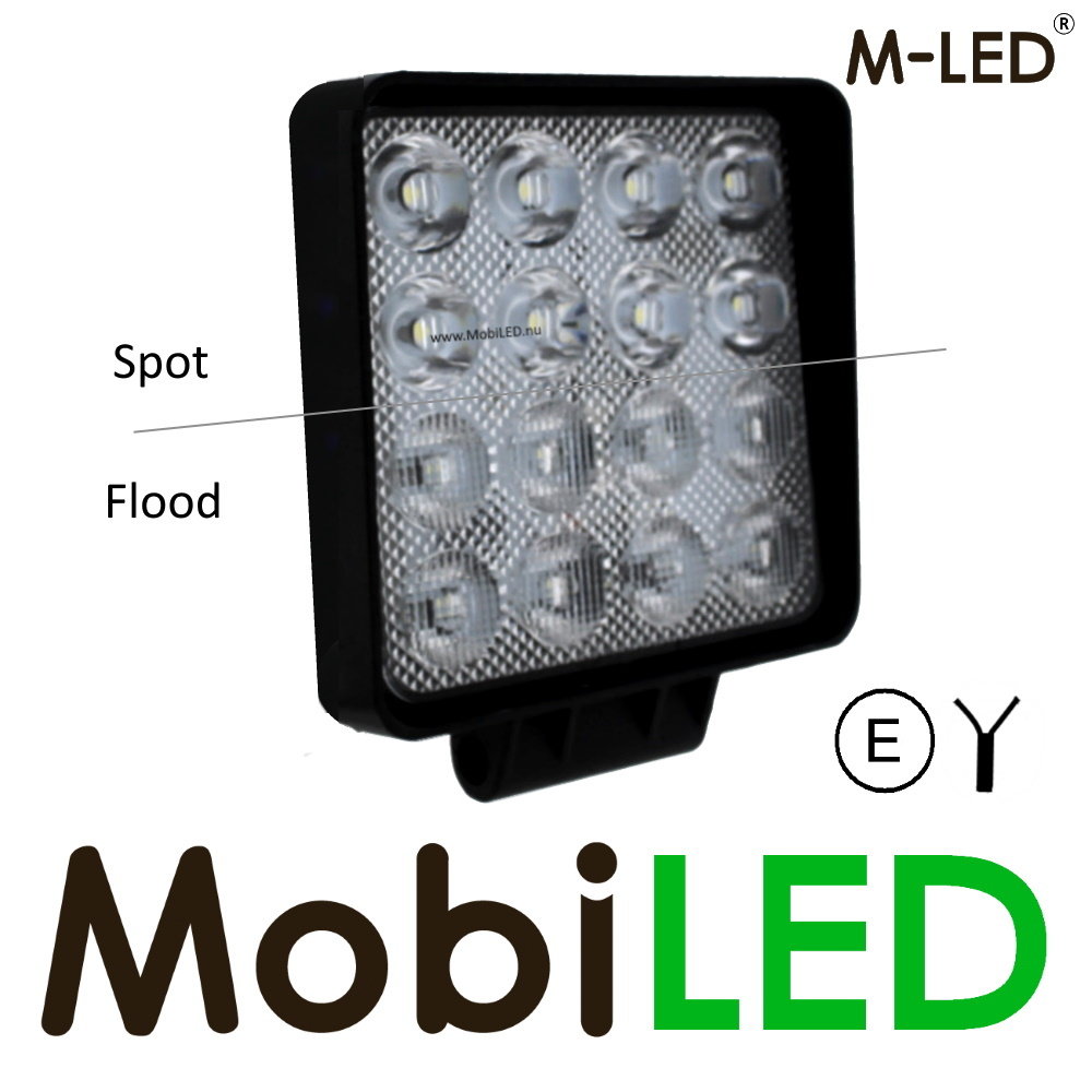 M-LED M-LED Gecombineerde werklamp 48W Grafeen 2m kabel E-keur