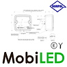 HORPOL Horpol aanhanger verlichtingsset met magneet 12-24 volt 12m kabel 7 polig E-keur HORPOL Horpol aanhanger verlichtingsset met magneet 12-24 volt 12m kabel 7 polig E-keur
