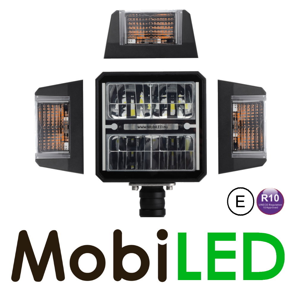 Heavy duty heated headlight