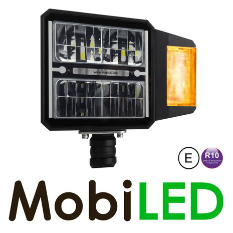 Heavy duty heated headlight