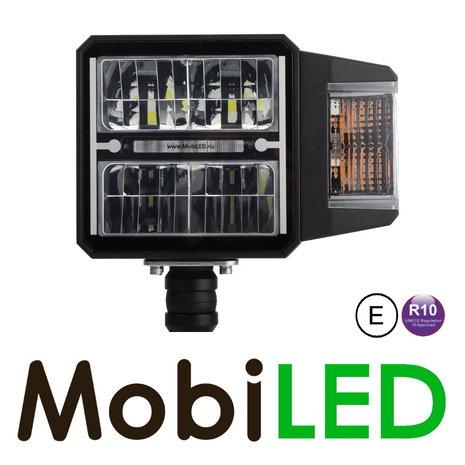 Heavy duty heated headlight