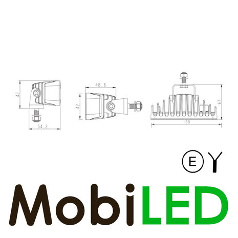 Werklamp compact 24W E-keur Werklamp compact 24W E-keur