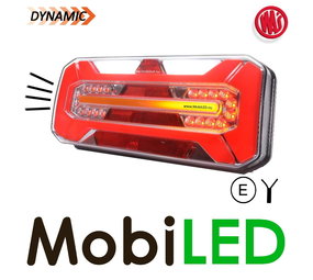 WAS NEON look dynamic Trailer rear light Right WAS NEON look dynamic Trailer rear light Right