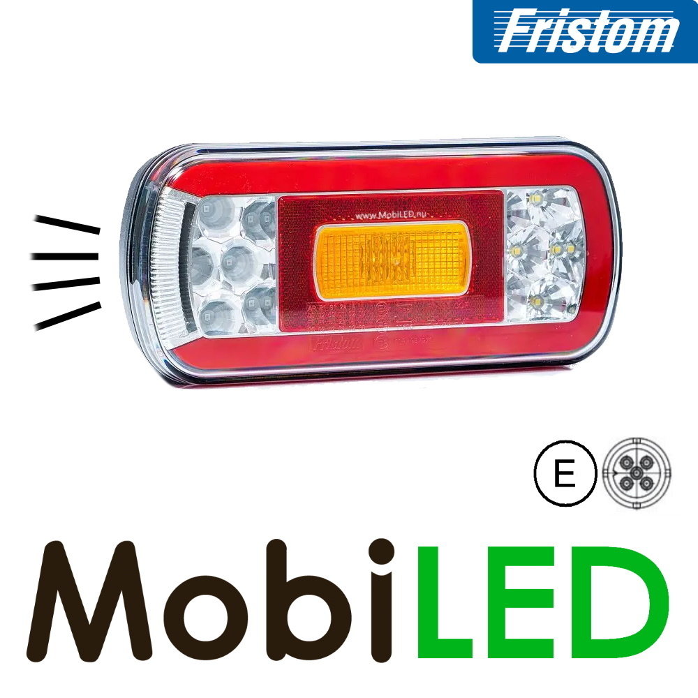Fristom Fristom Achterlicht 5 functies (achteruit) bajonet NEON look E-keur Fristom Fristom Achterlicht 5 functies (achteruit) bajonet NEON look E-keur