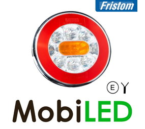 Fristom Achterlicht 3 functies rond NEON look