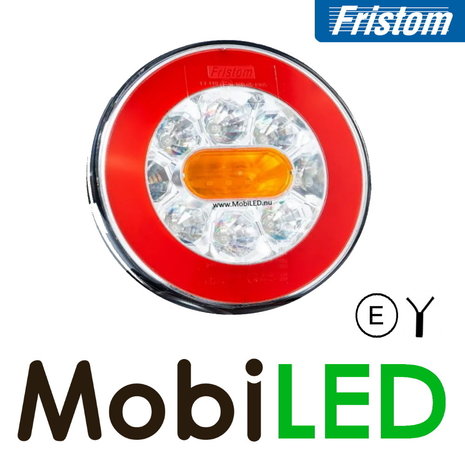 Fristom Fristom Feu arrière Look Néon rond 3 fonctions câble E-marque