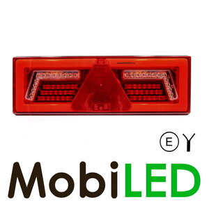 NEON look achterlicht E-keur met reflector links