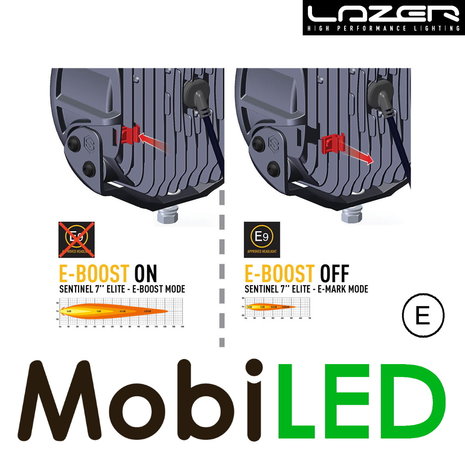 LAZER Sentinel  elite 7 inch  110W Zwart