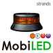 Strands Strands Ambra balise rotative/lampe flash Ambre petit E-mark Strands Strands Ambra balise rotative/lampe flash Ambre petit E-mark