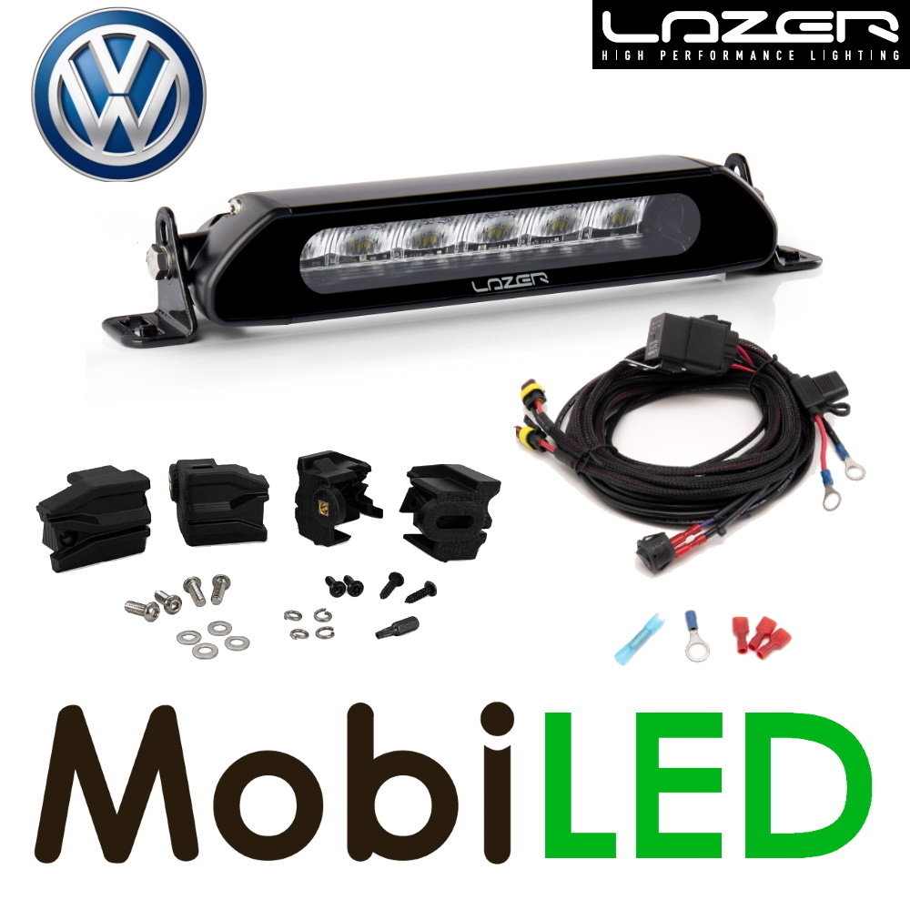 LAZER LAZER Grille set met Linear-6 standaard VW T7 2022 LAZER LAZER Grille set met Linear-6 standaard VW T7 2022