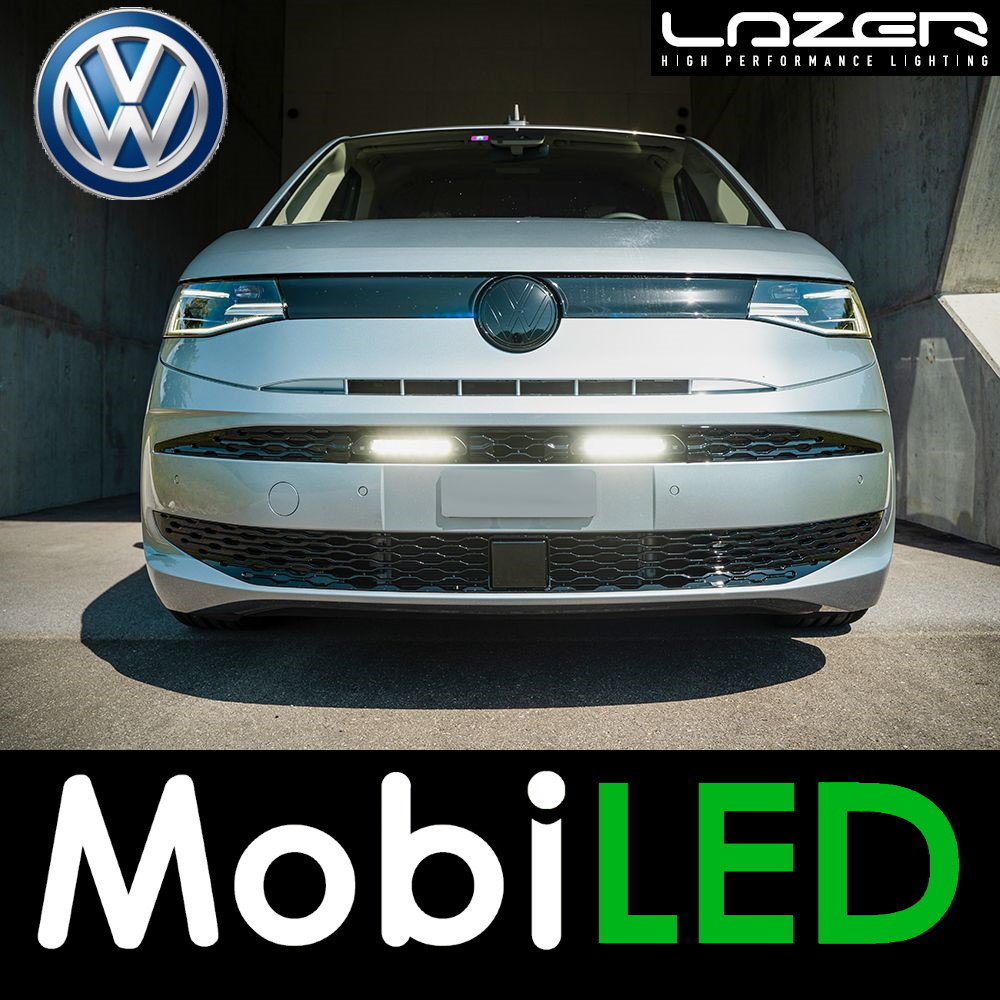 LAZER LAZER Grille set met Linear-6 standaard VW T7 2022 LAZER LAZER Grille set met Linear-6 standaard VW T7 2022