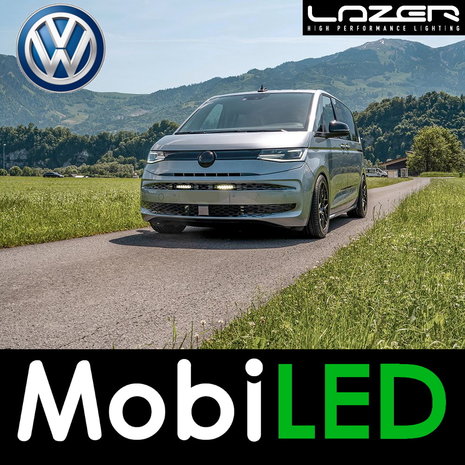 LAZER LAZER Grille set met Linear-6 standaard VW T7 2022 LAZER LAZER Grille set met Linear-6 standaard VW T7 2022