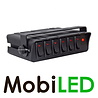 Schakelpaneel 6 schakelaars Rood 12V 40A Schakelpaneel 6 schakelaars Rood 12V 40A
