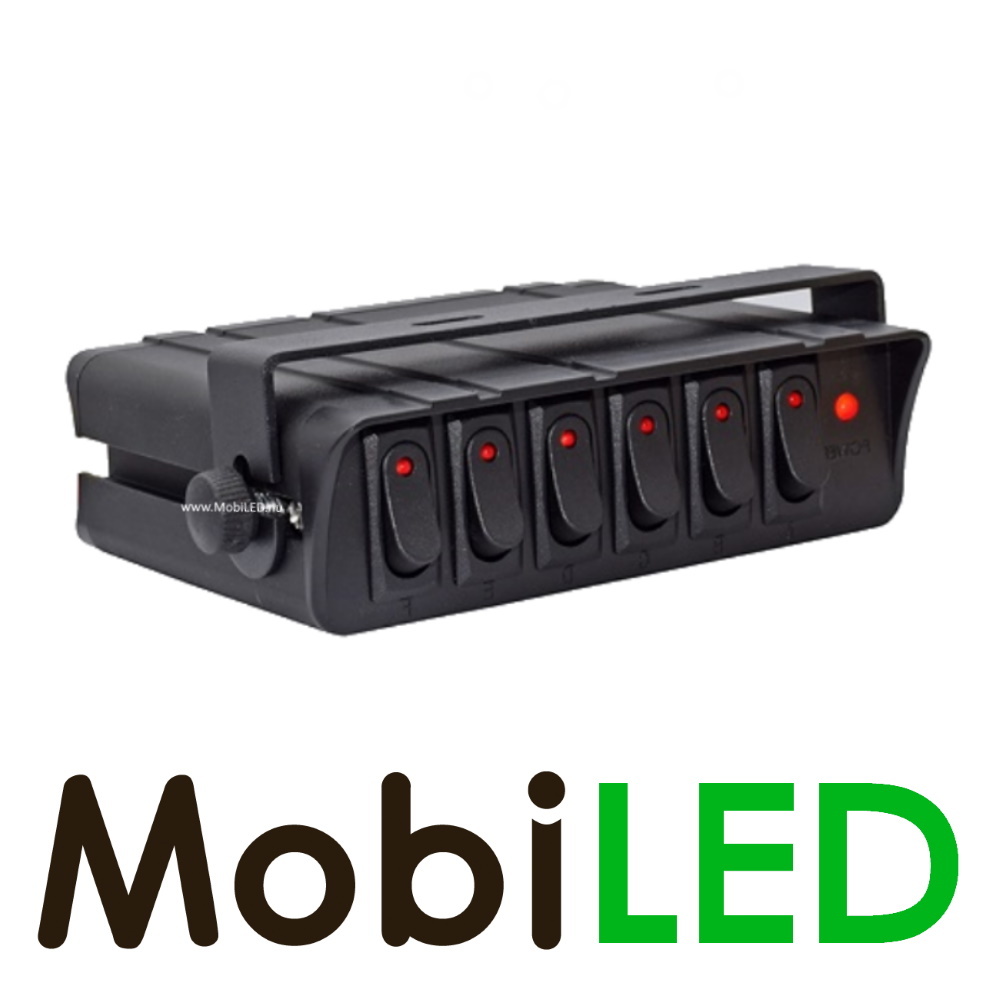 Schakelpaneel 12V/24V voor Campers