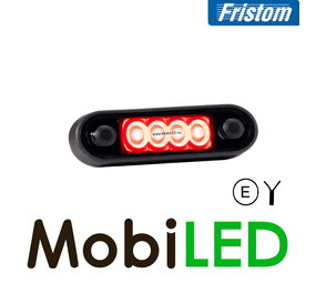 Fristom Fristom zijmarkering rood dark look Fristom Fristom zijmarkering rood dark look
