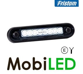 Fristom Zijmarkering lang wit dark look Fristom Zijmarkering lang wit dark look