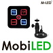 M-LED Bedieningspaneel 4 knoppen met zuignap M-LED Bedieningspaneel 4 knoppen met zuignap