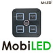M-LED M-LED Schakelpaneel 4 knoppen rood en blauw M-LED M-LED Schakelpaneel 4 knoppen rood en blauw