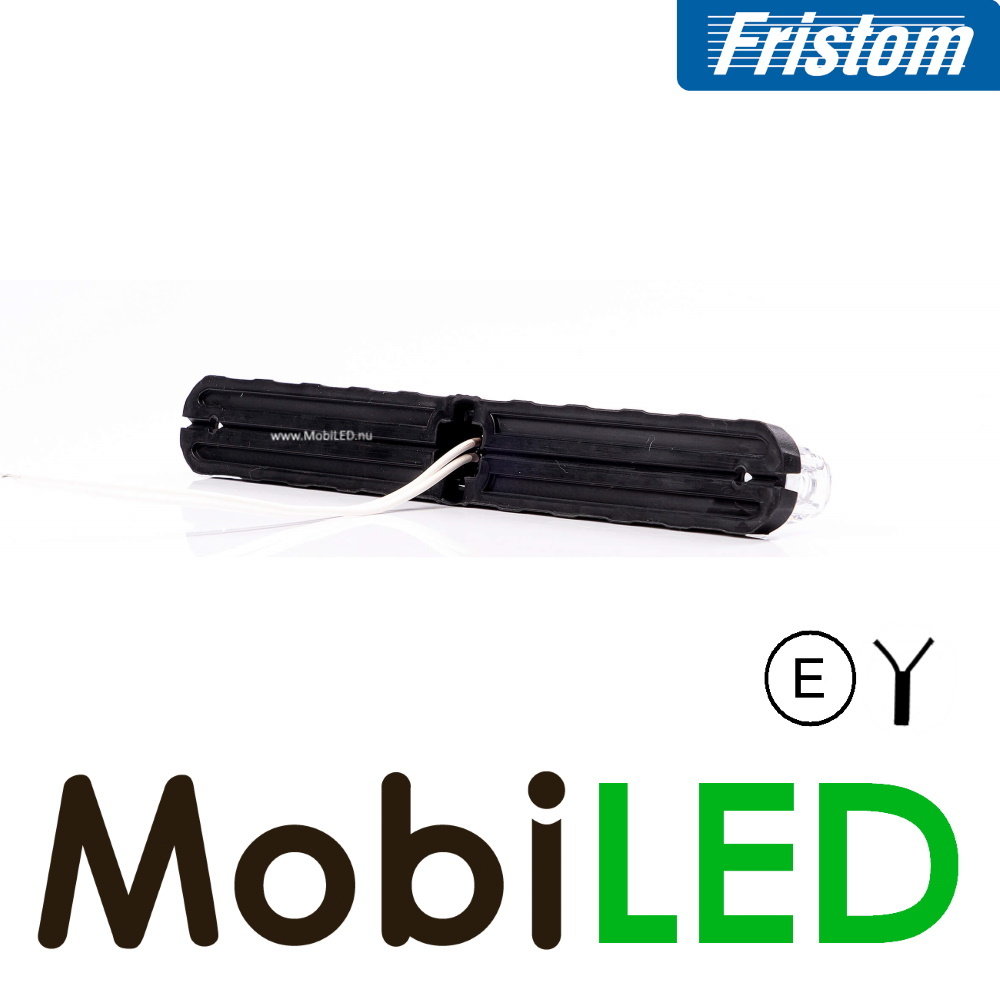 Fristom Zijmarkering lang amber 12/24 volt  E-keur