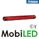 Fristom Marker light long red 12-24 volts E-mark