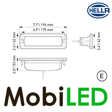 Hella Hella breedstraler 6.2" 30 watt E-keur