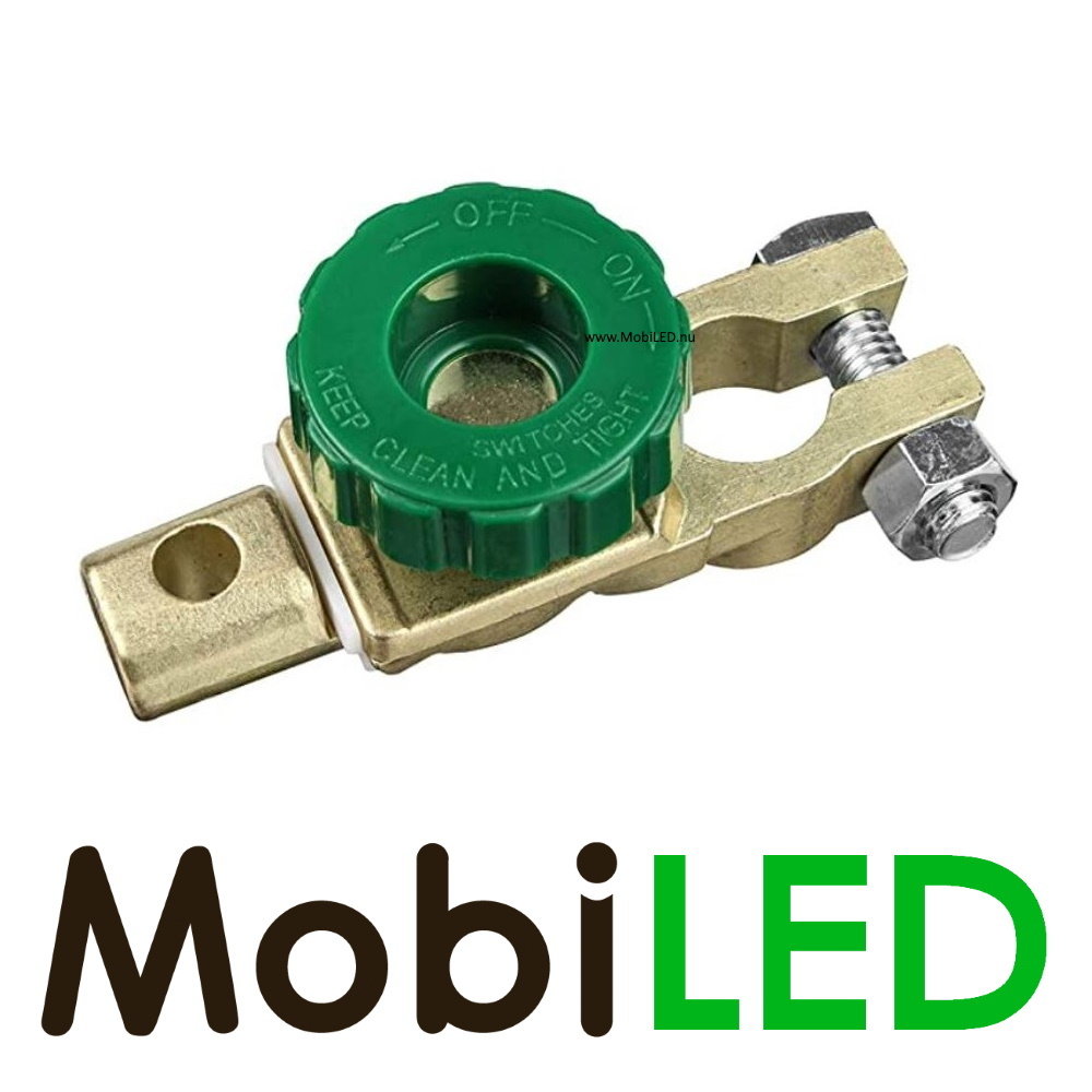 Ground switch for battery terminal 12-24V