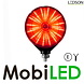 LEDSON Pablo Spaanse lamp wit/rood LEDSON Pablo Spaanse lamp wit/rood