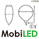 LEDSON Pablo Spaanse lamp wit/rood LEDSON Pablo Spaanse lamp wit/rood