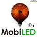LEDSON Lampe espagnole Pablo ambre/rouge LEDSON Lampe espagnole Pablo ambre/rouge