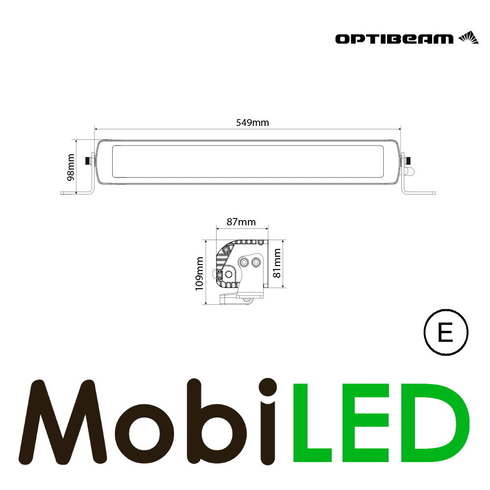 Optibeam Optibeam Savage 20" 549 mm