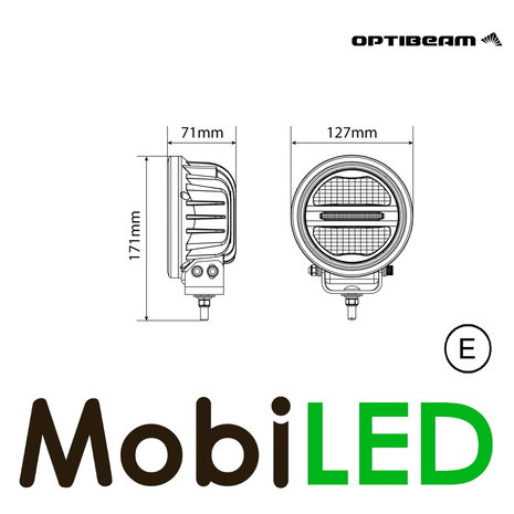 Optibeam Optibeam Savage 5 pouces E-marque Optibeam Optibeam Savage 5 pouces E-marque